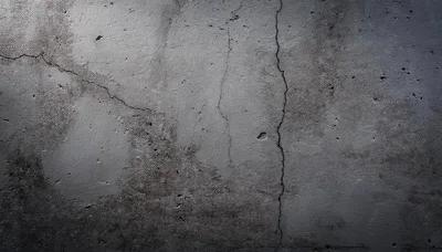 Cracked Gray Concrete Wall Texture Background