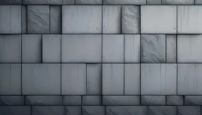 Modern Gray Stone Tile Wall Texture