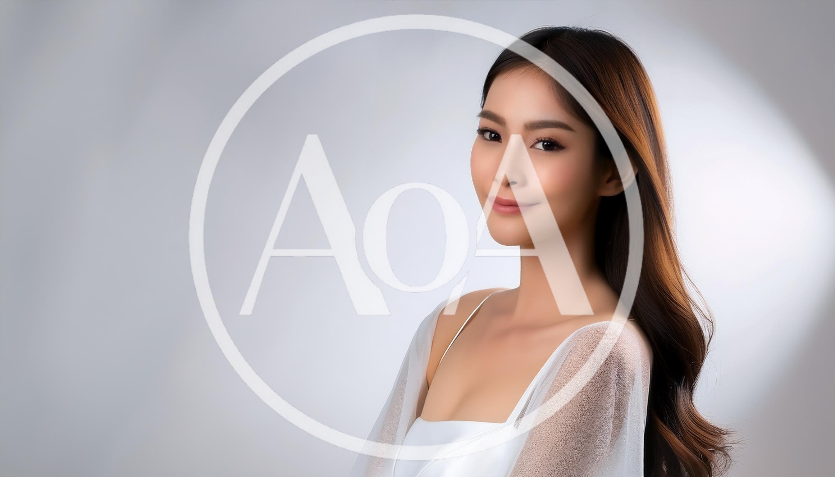 Portrait Of A Beautiful Young Asian Woman