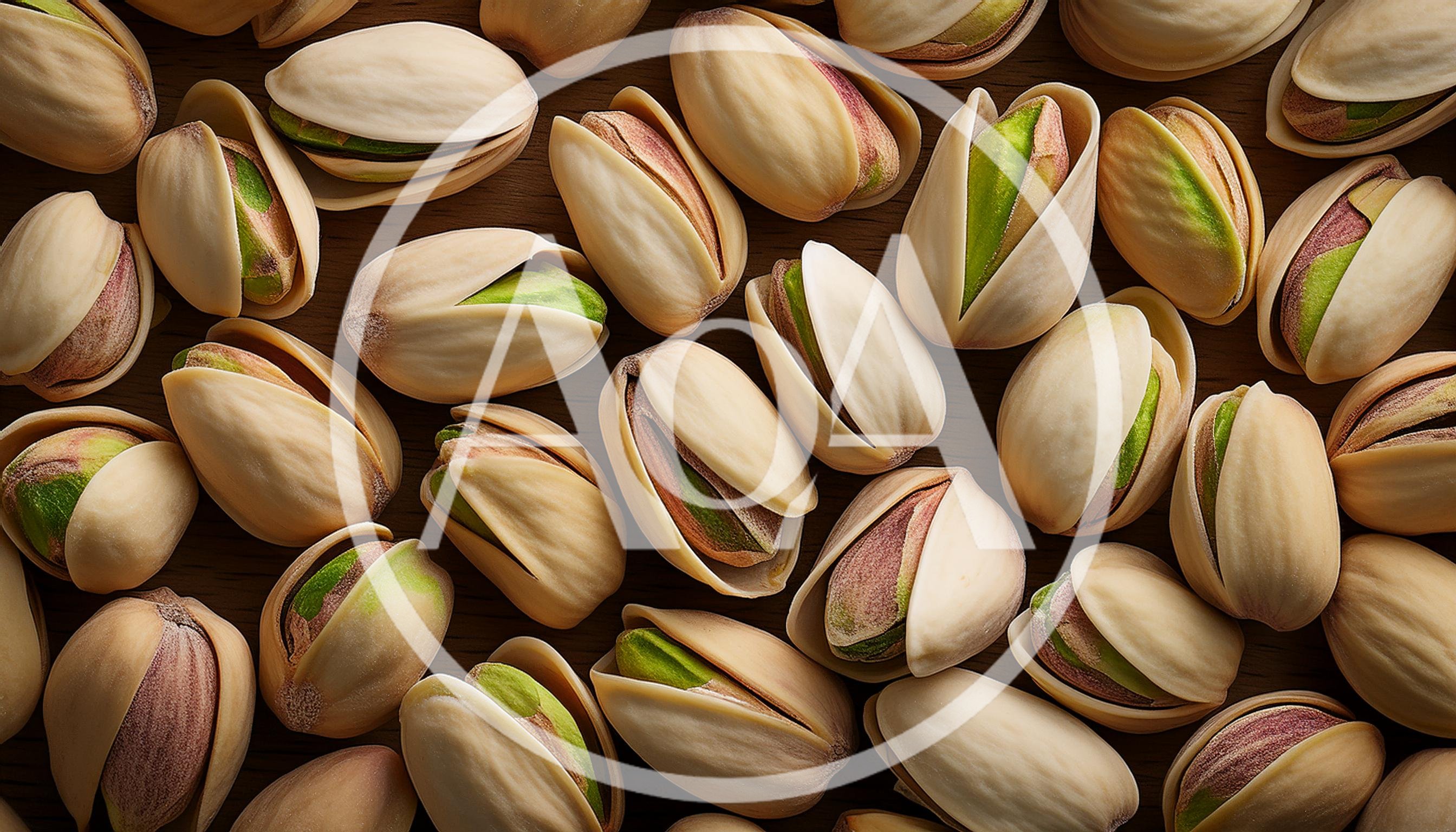 Top Down View Of Roasted Pistachios