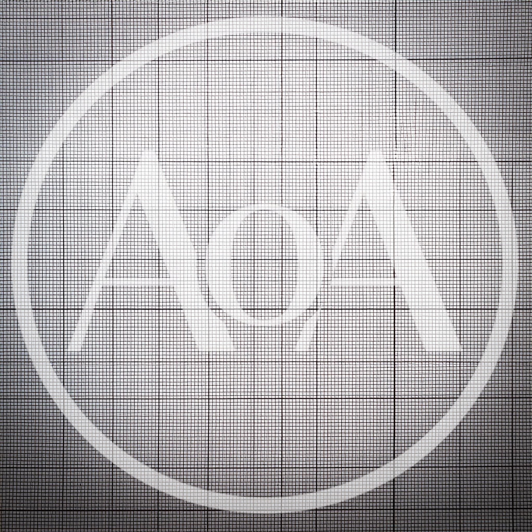Close Up Of White Graph Paper Background