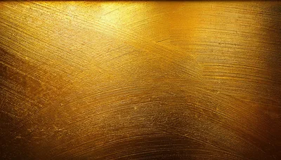 Abstract Gold Painted Texture With Brush Strokes