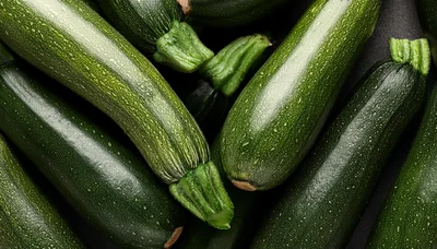 Fresh Green Zucchini Squash Vegetables