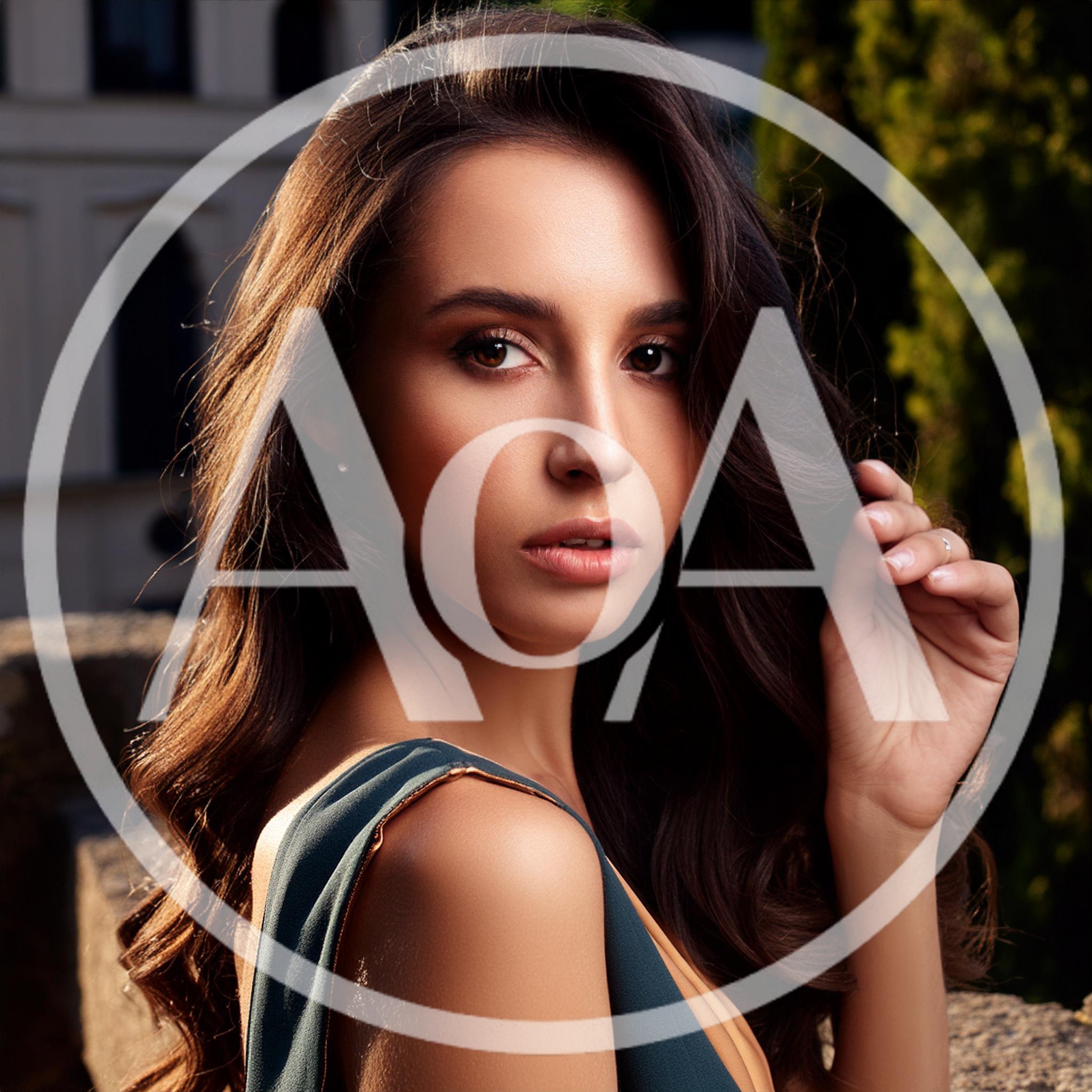 Portrait Of A Beautiful Young Woman Outdoors