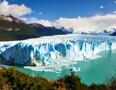 Perito Moreno Glacier In Los Glaciares National Park