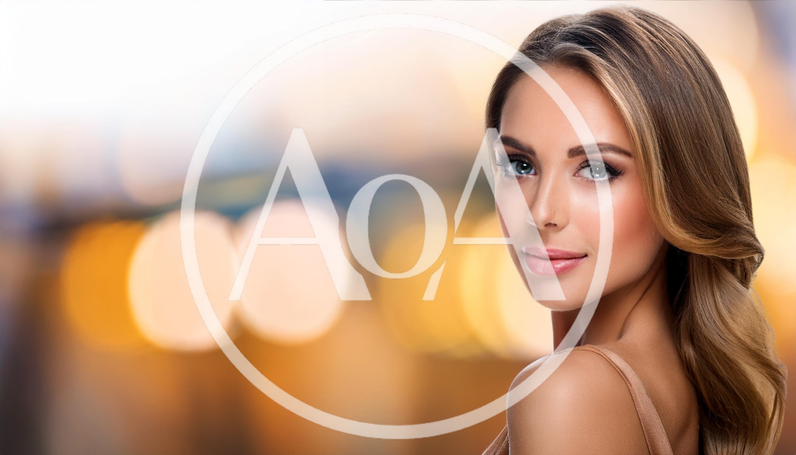 Portrait Of A Beautiful Young Woman With Natural Makeup