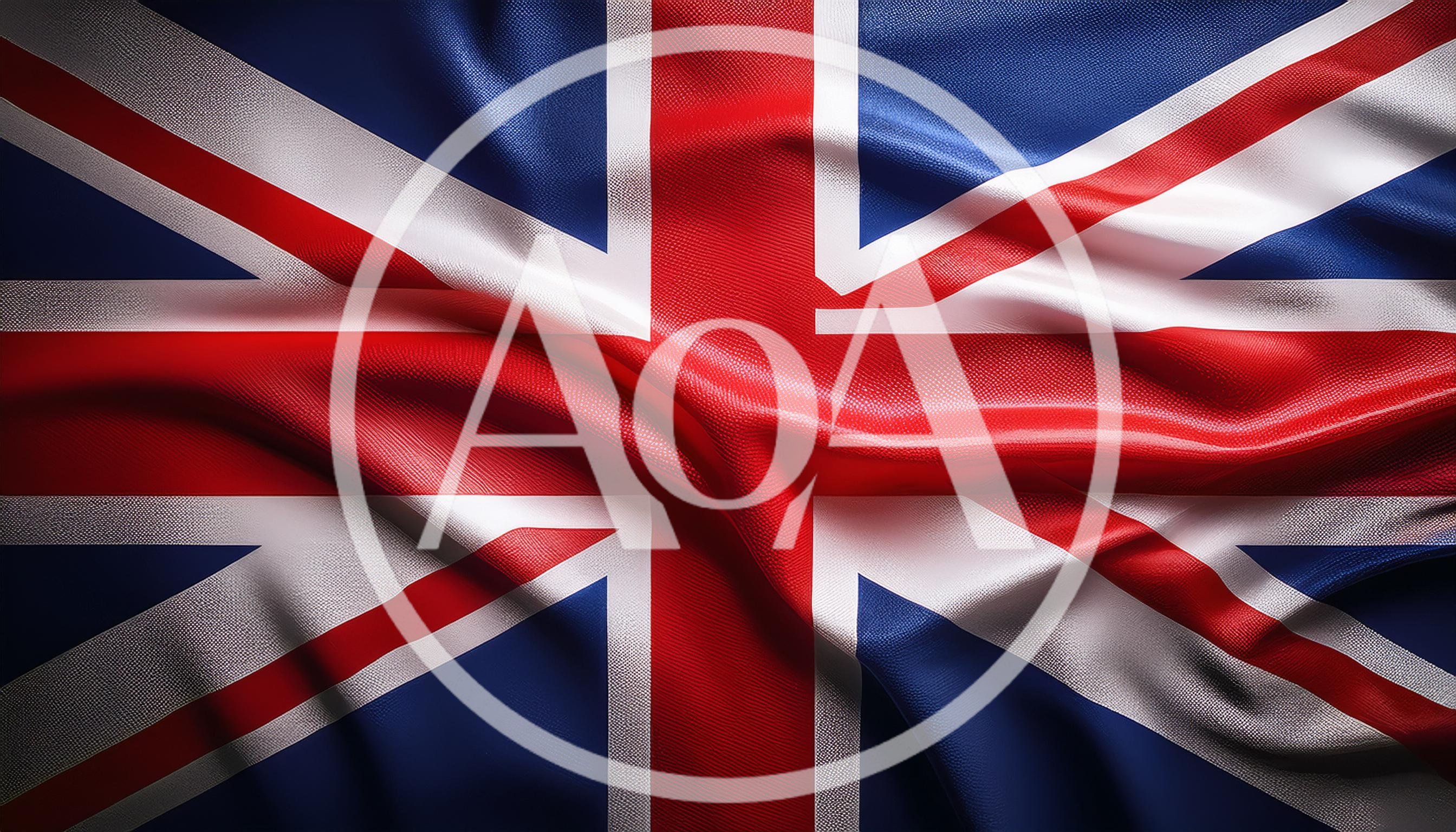 Waving Flag Of The United Kingdom