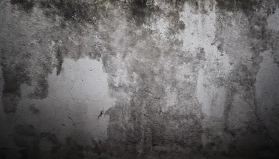 Grungy Textured Concrete Wall With Distressed Surface