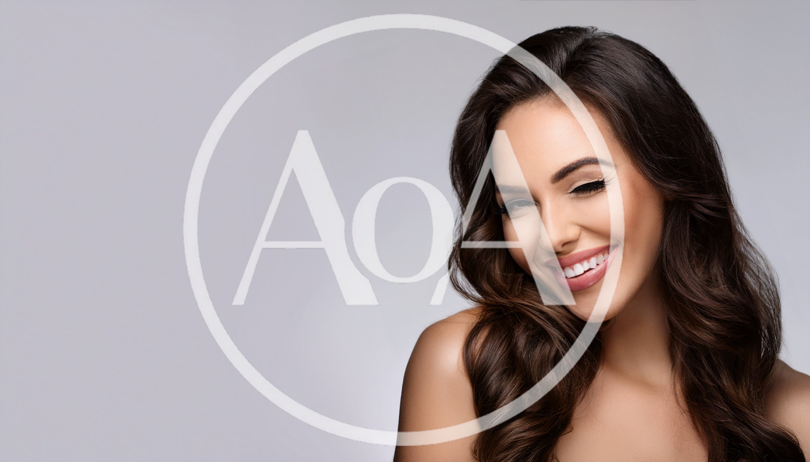 Beautiful Woman Winking And Smiling At Camera