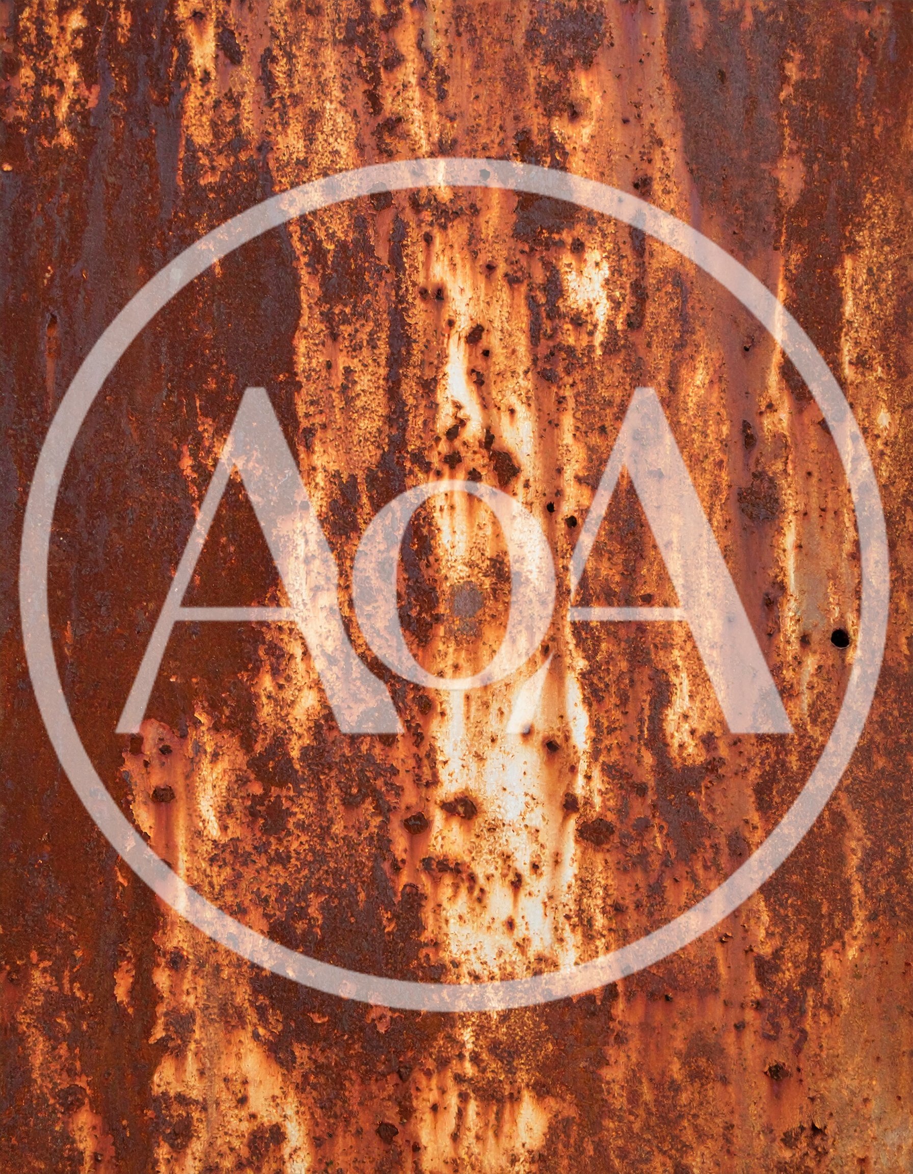 Weathered Metal Surface With Heavy Rust Texture