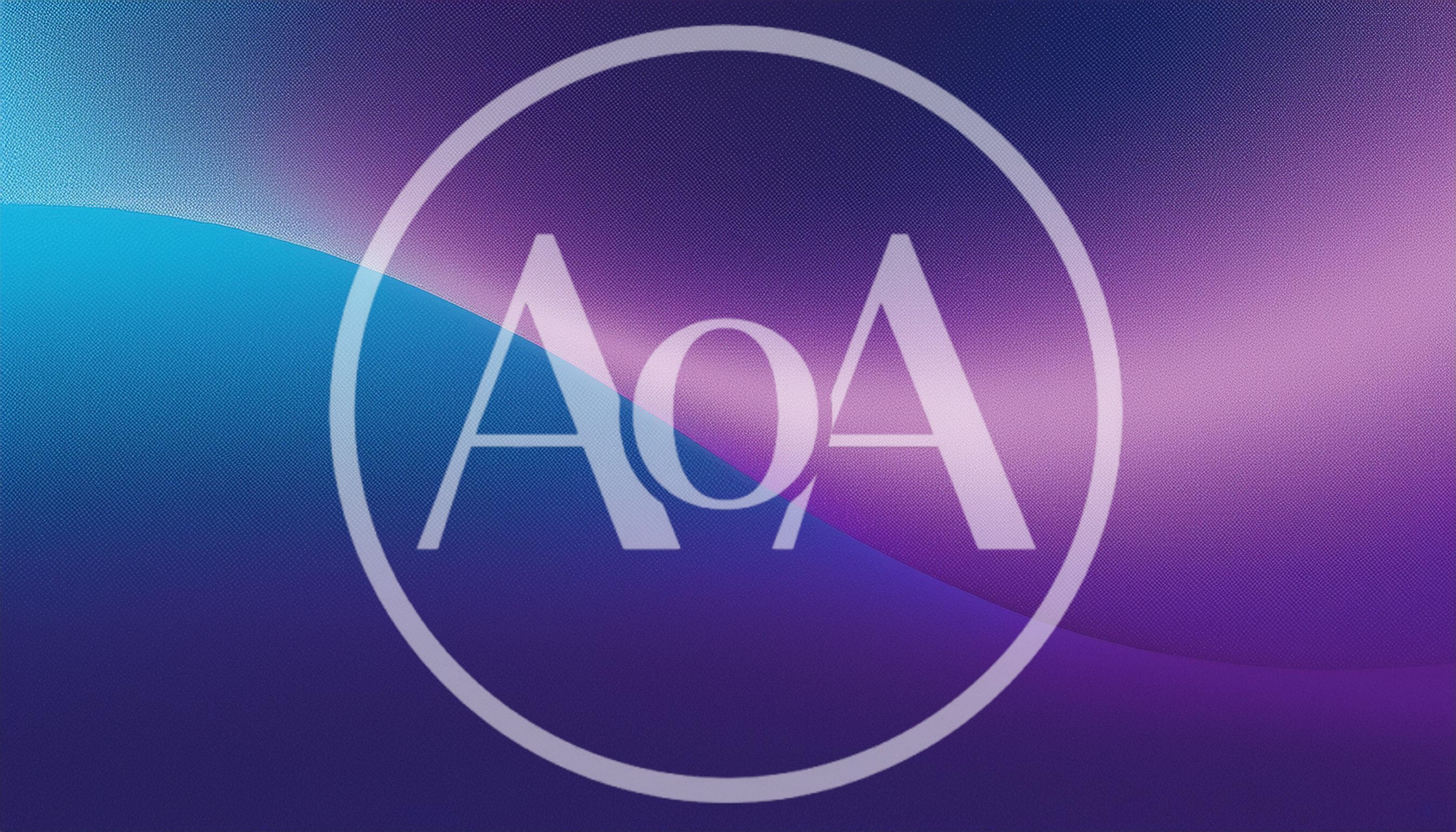 Abstract Gradient Background With Soft Wave Curves