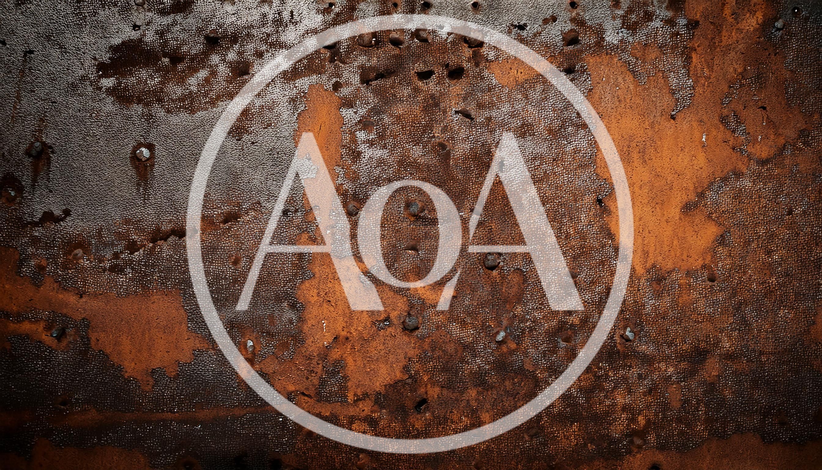 Weathered Rusty Metal Surface With Rivets