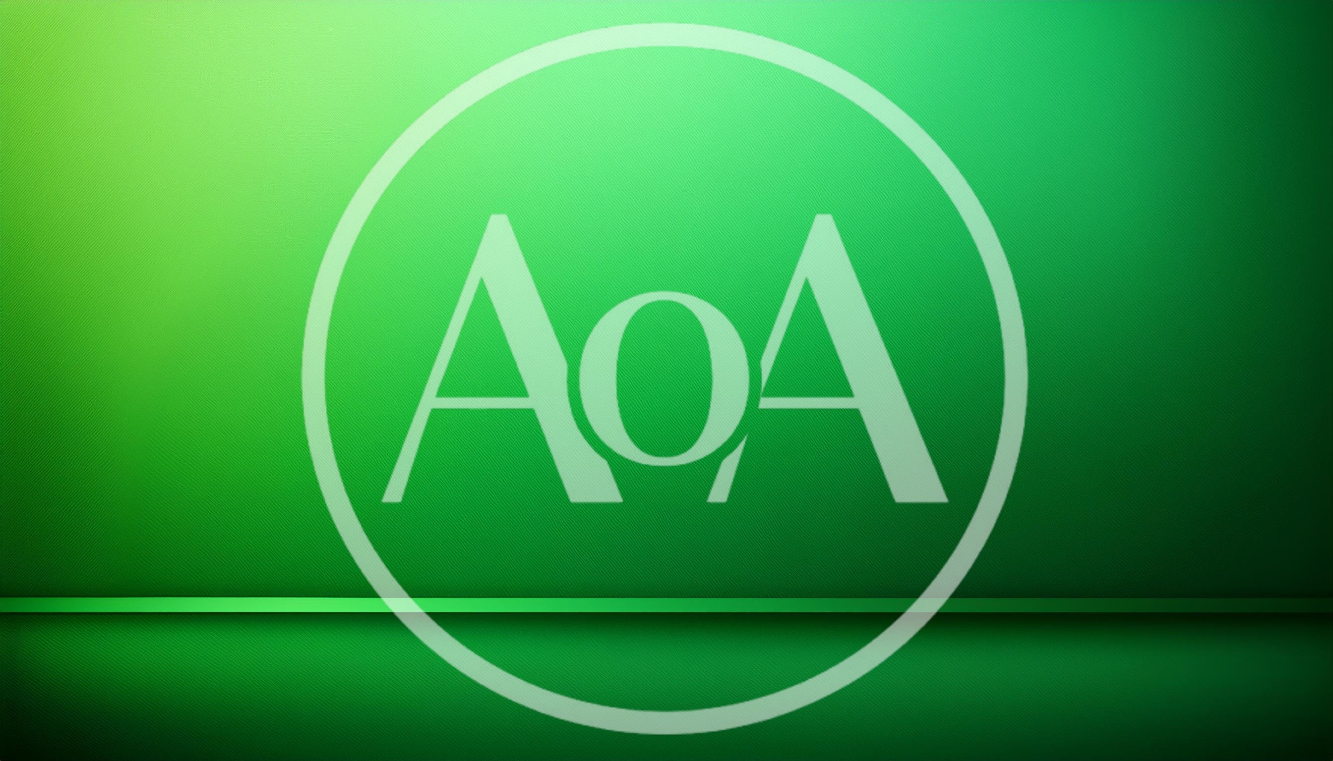 Abstract Green Studio Background With Horizontal Shelf