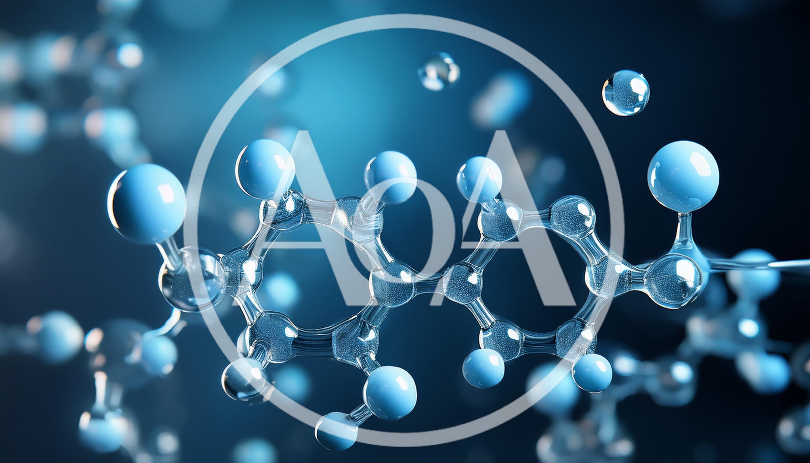 3D Render Of A Complex Molecular Structure
