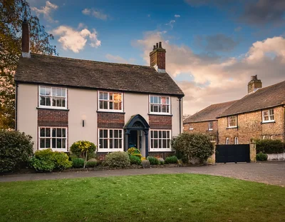 Traditional English Country House With Landscaped Garden