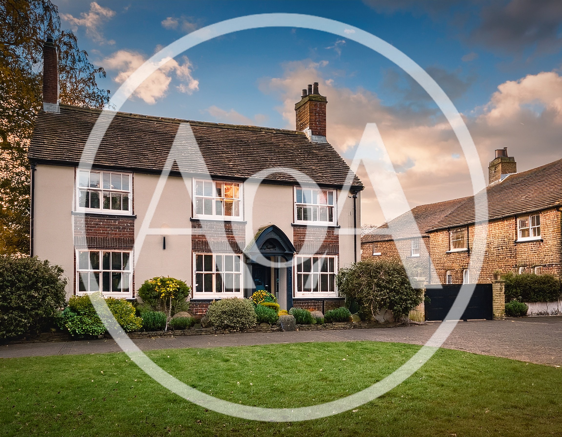 Traditional English Country House With Landscaped Garden