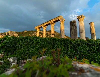 Ancient Roman Ruins At Sagalassos Archaeological Site