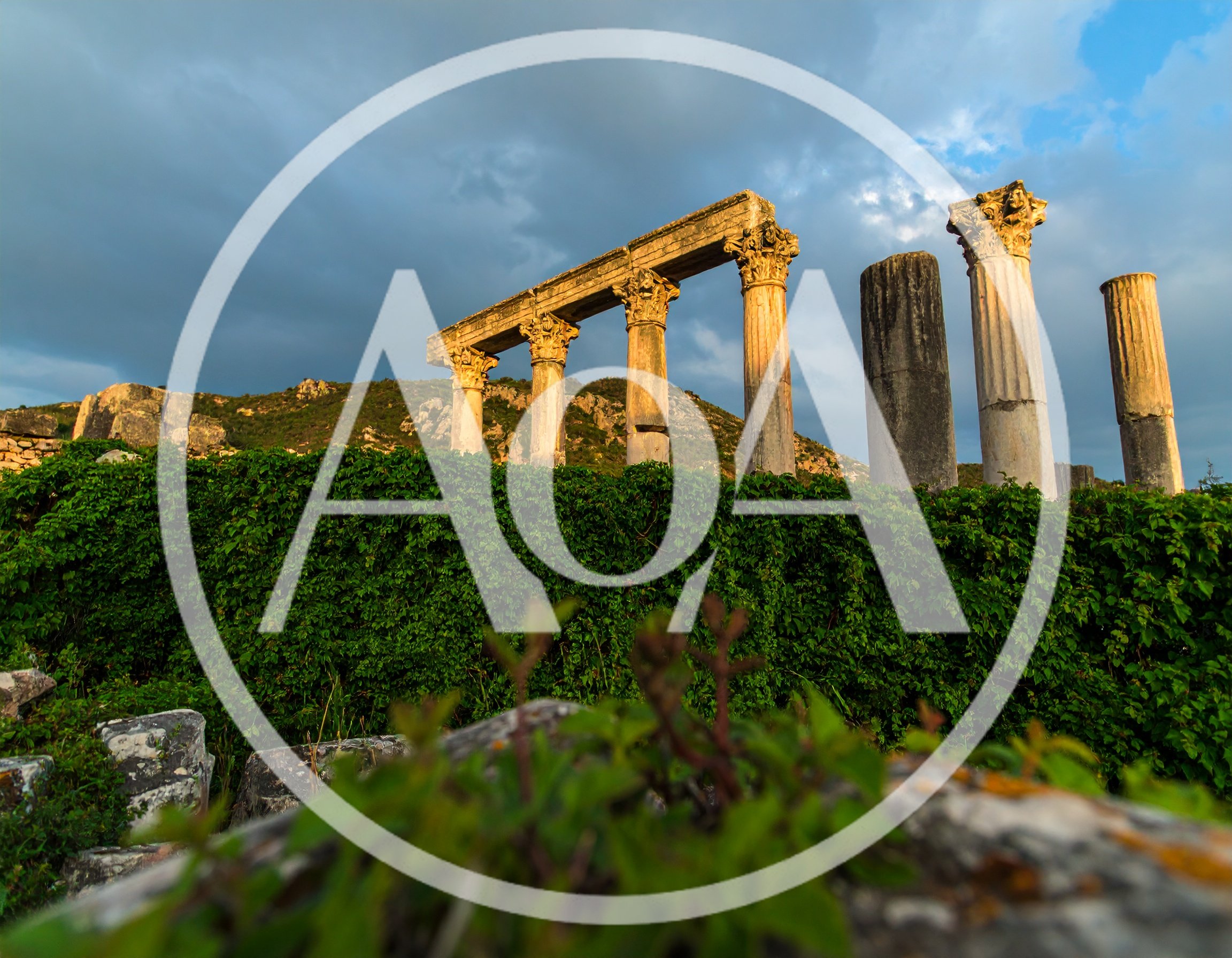 Ancient Roman Ruins At Sagalassos Archaeological Site