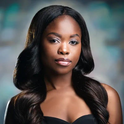 Portrait Of A Beautiful Young African American Woman