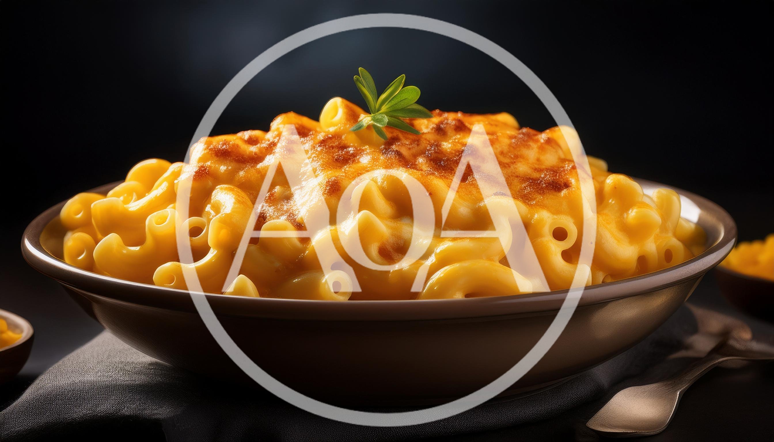 Baked Macaroni and Cheese in a Bowl