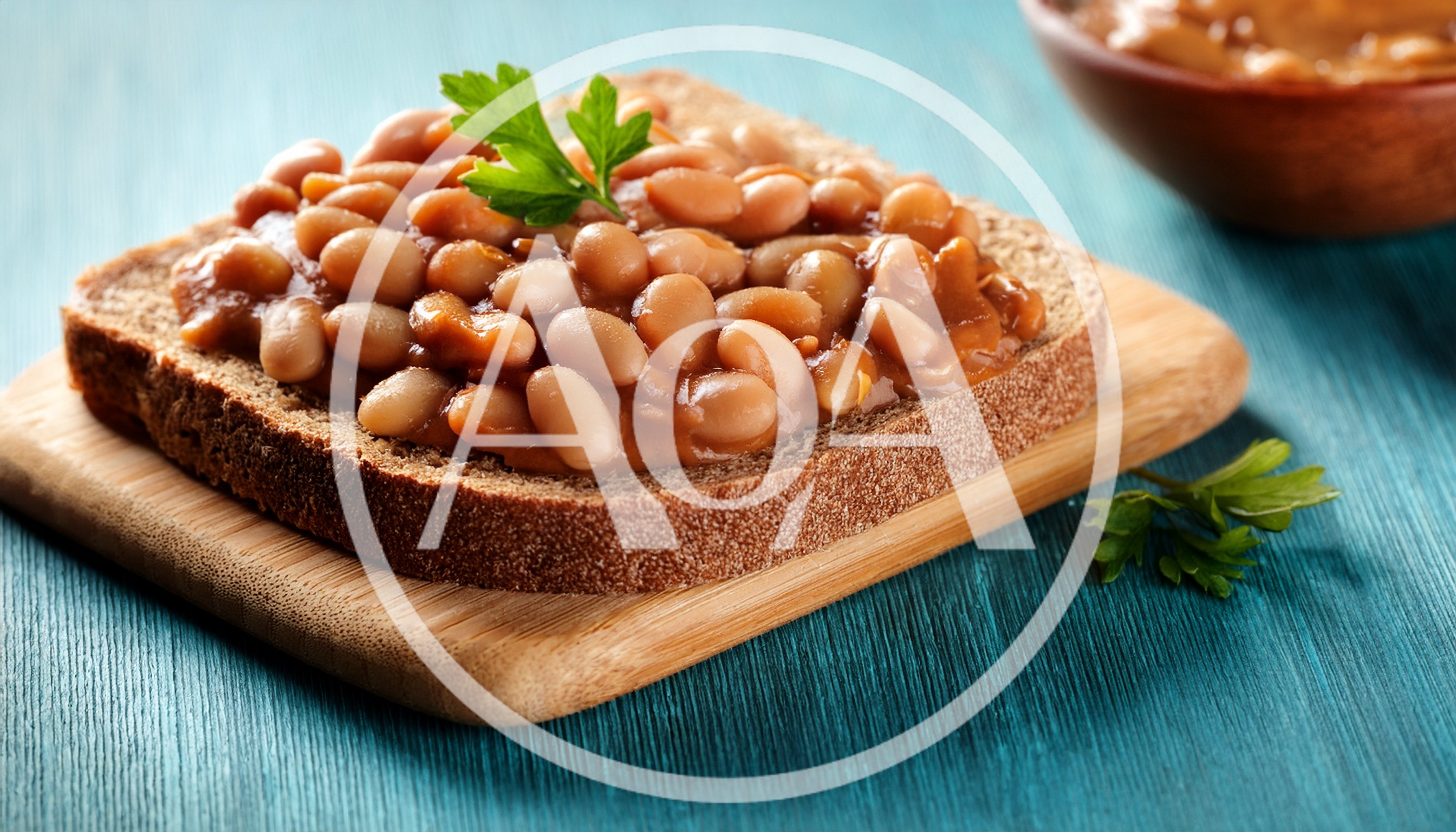 Baked Beans on Whole Wheat Toast