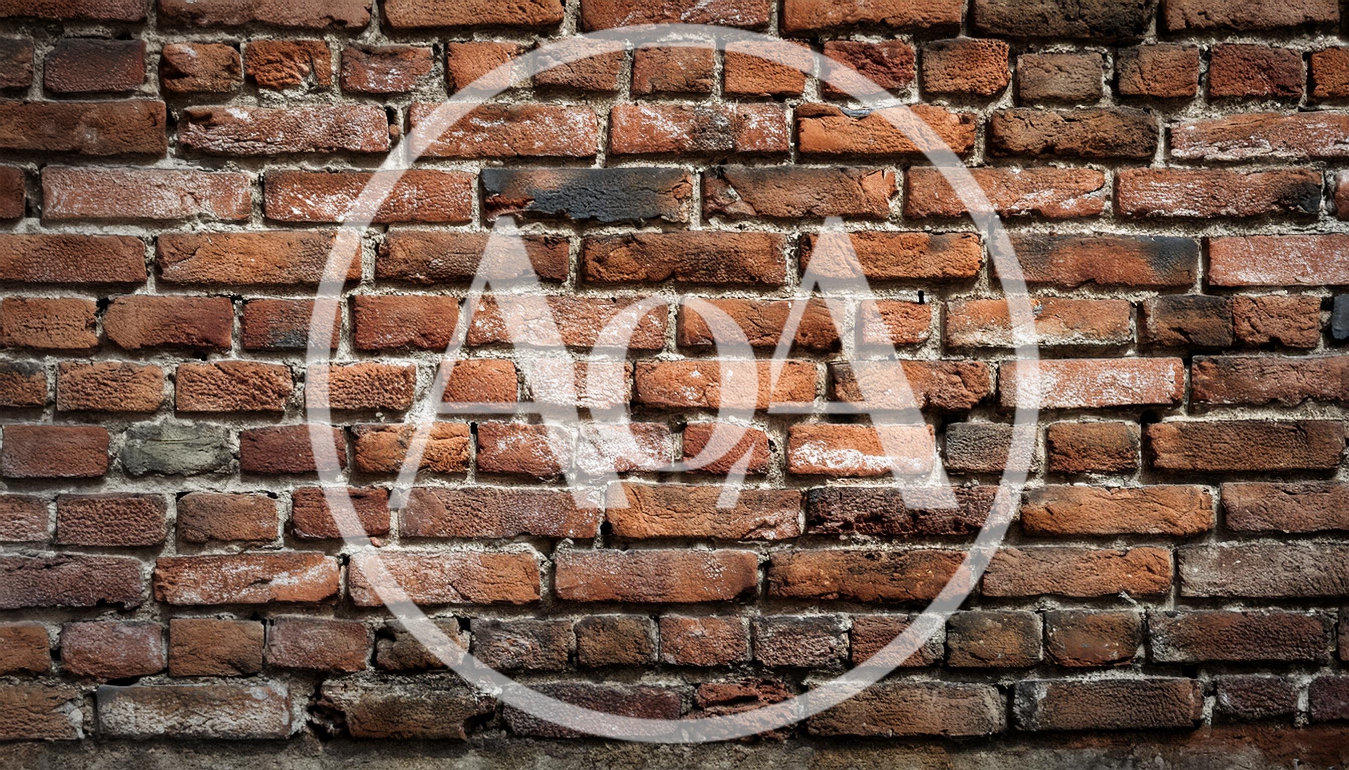 Weathered Red Brick Wall Texture Background