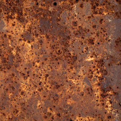 Close Up Of Heavily Corroded Rusty Metal Surface