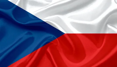 Waving Flag Of The Czech Republic