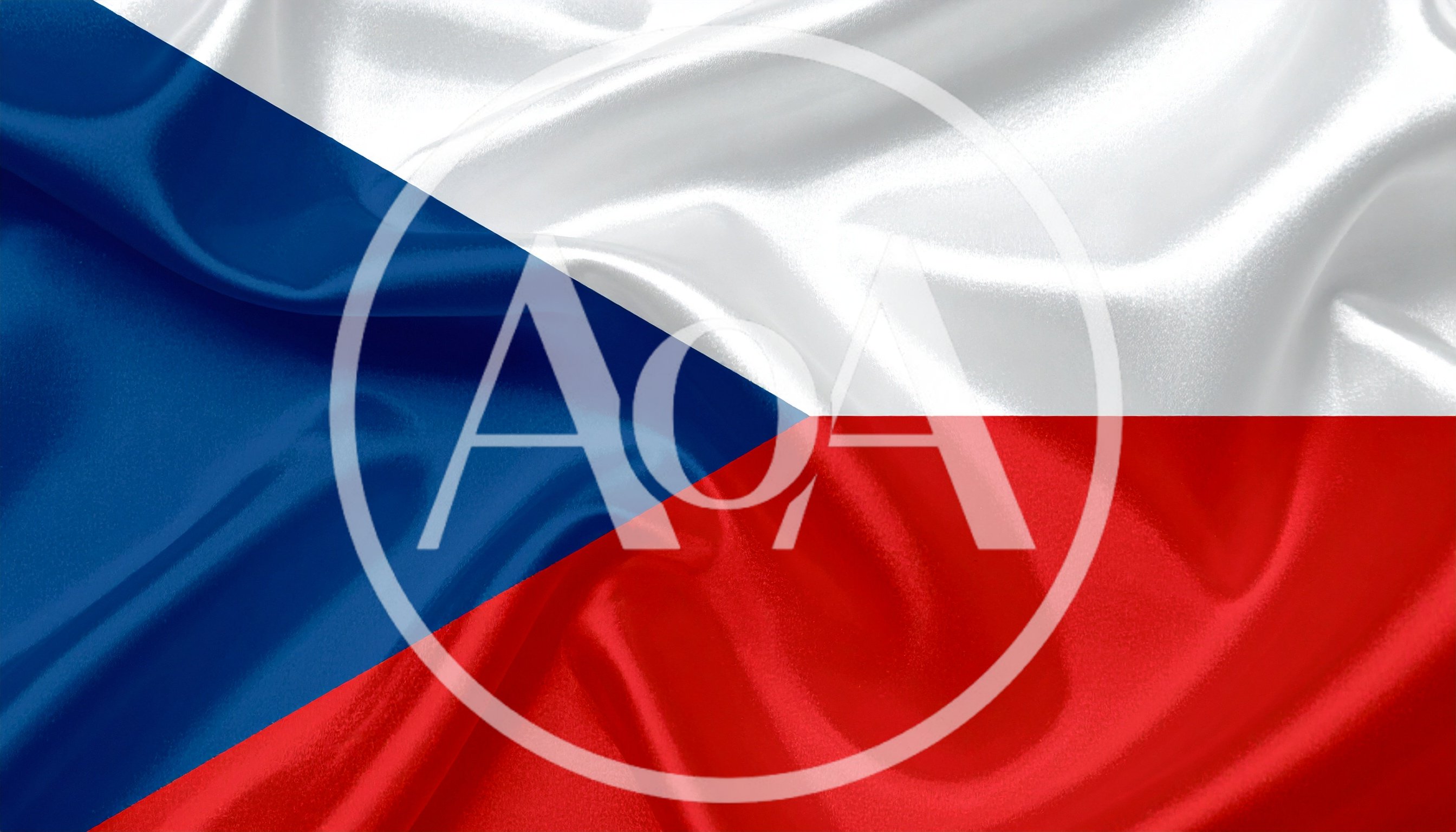 Waving Flag Of The Czech Republic