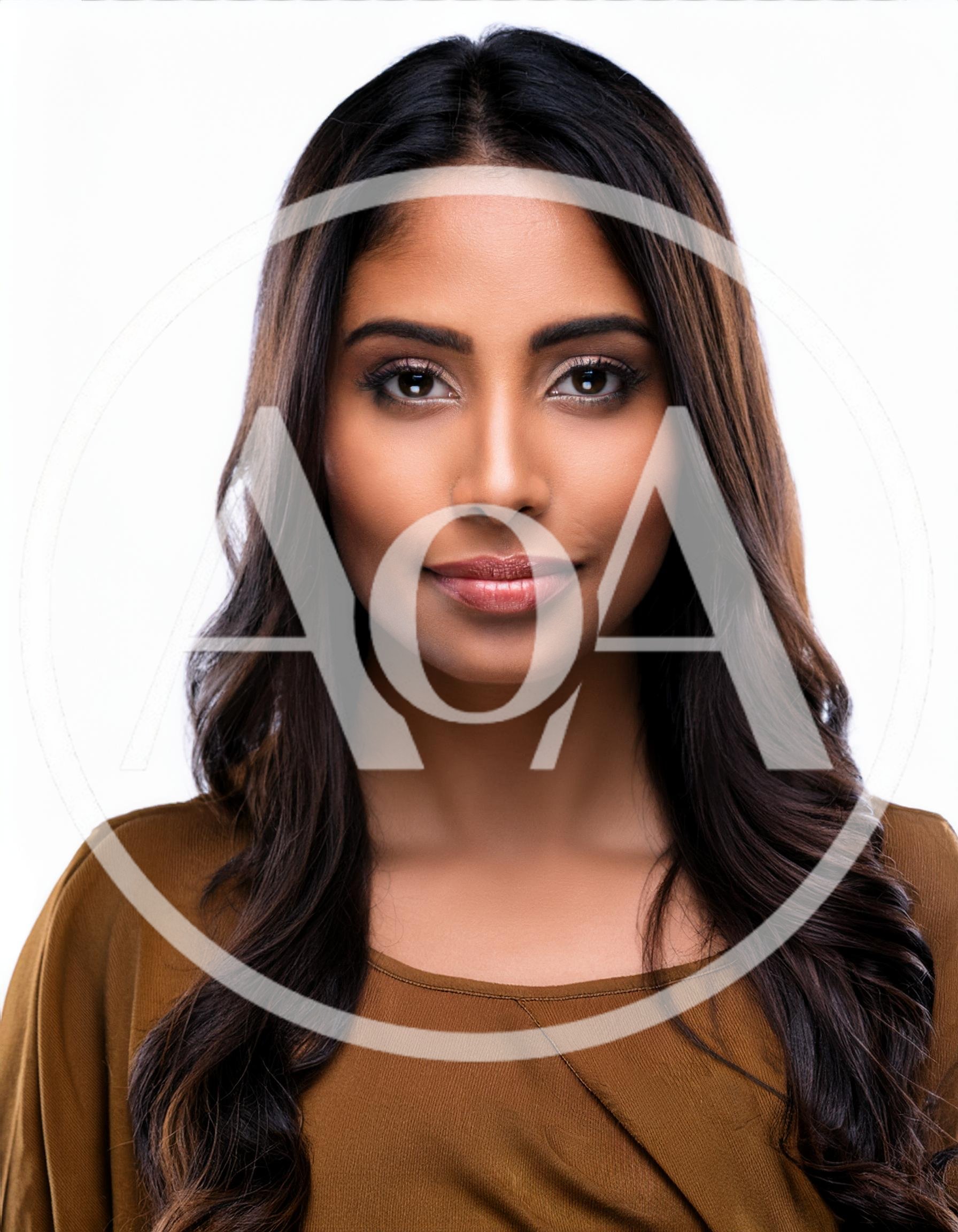 Portrait Of A Beautiful Young Indian Woman