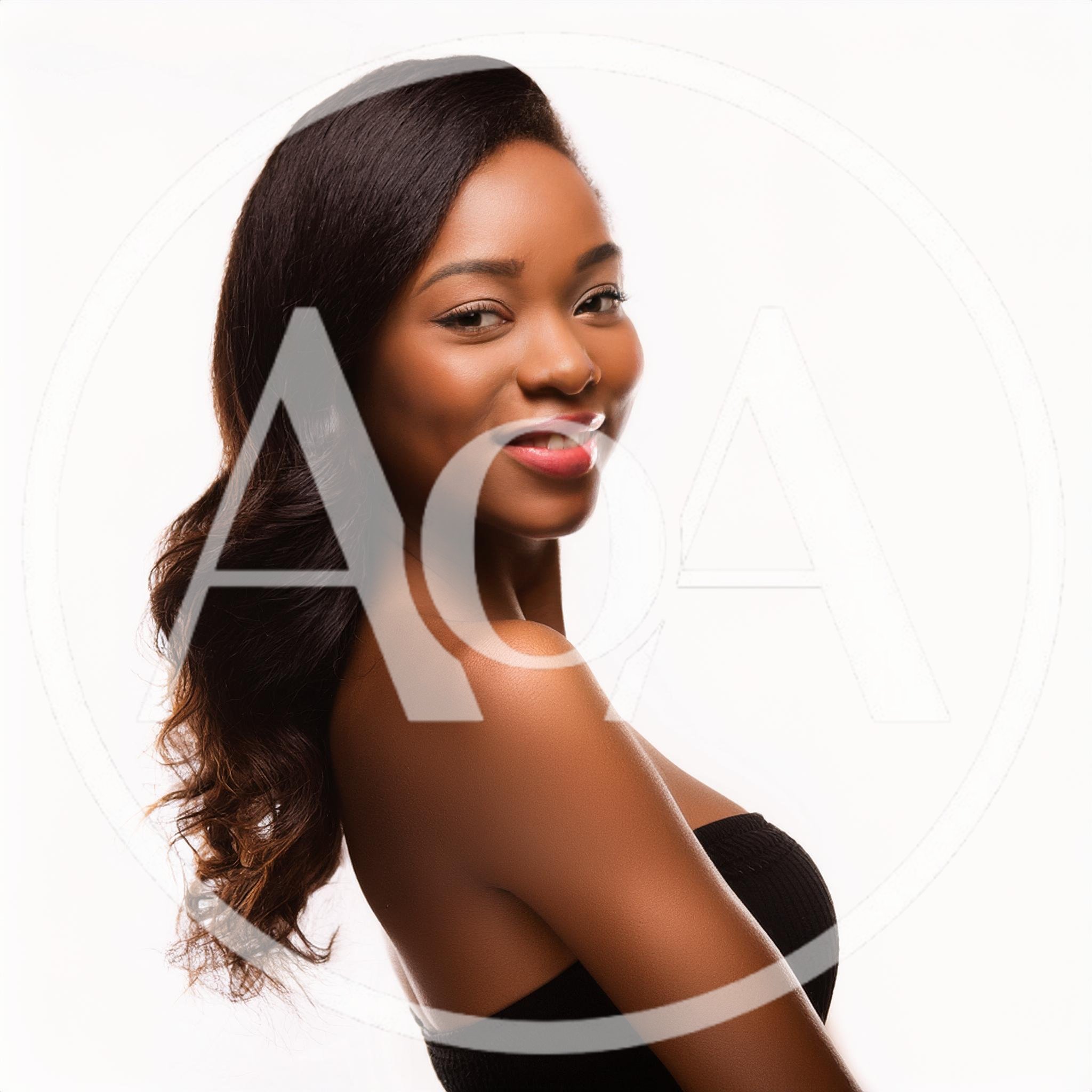 Portrait Of A Beautiful Young African American Woman