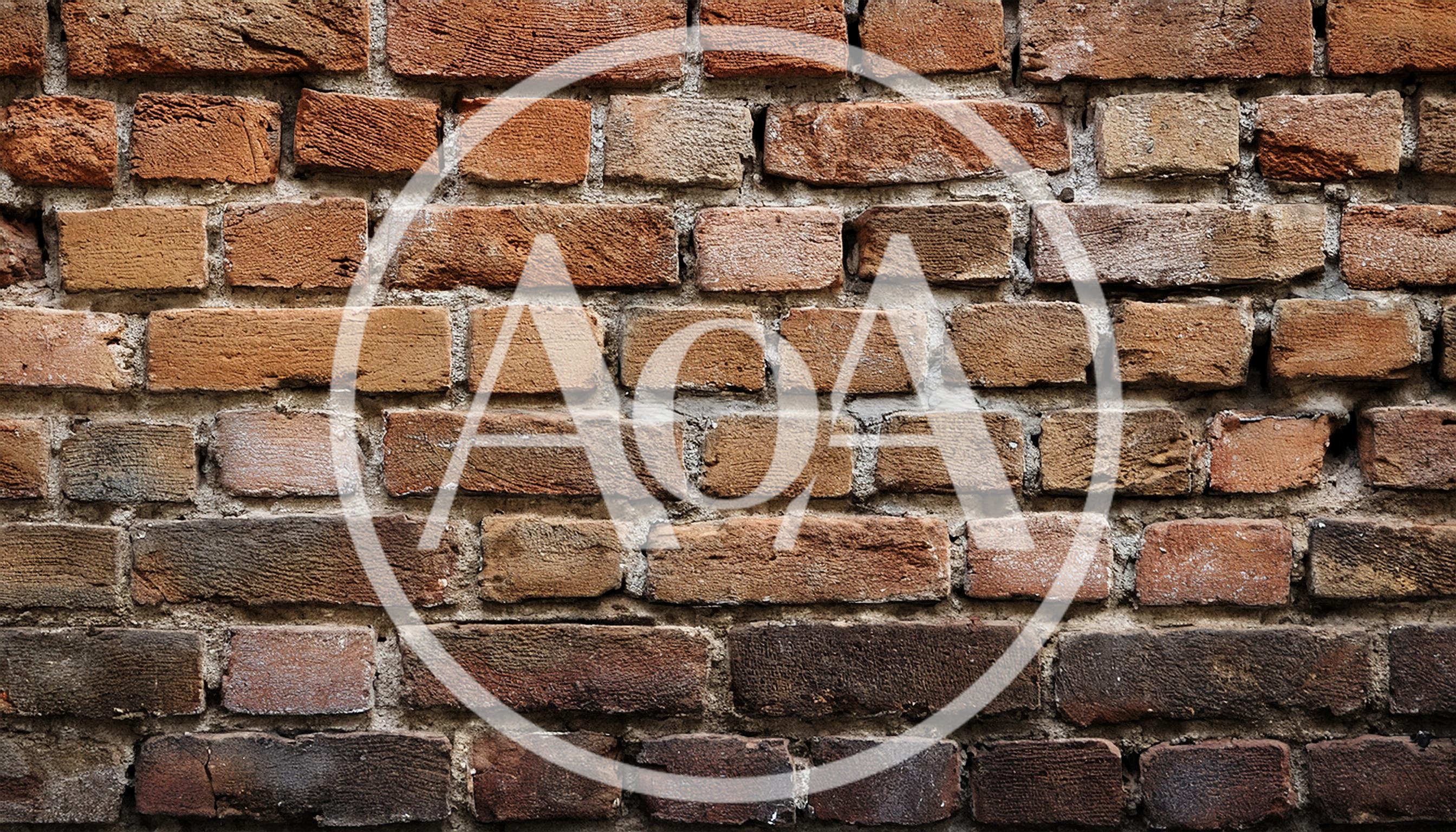 Weathered Red Brick Wall Texture Background