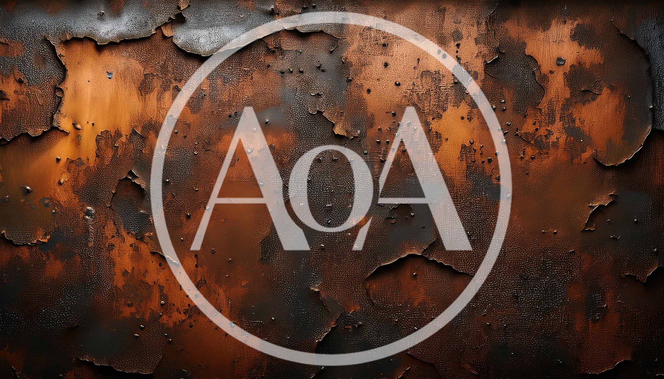 Weathered Metal Surface With Peeling Rust Texture