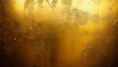 Abstract Golden Metallic Texture With Rough Surface