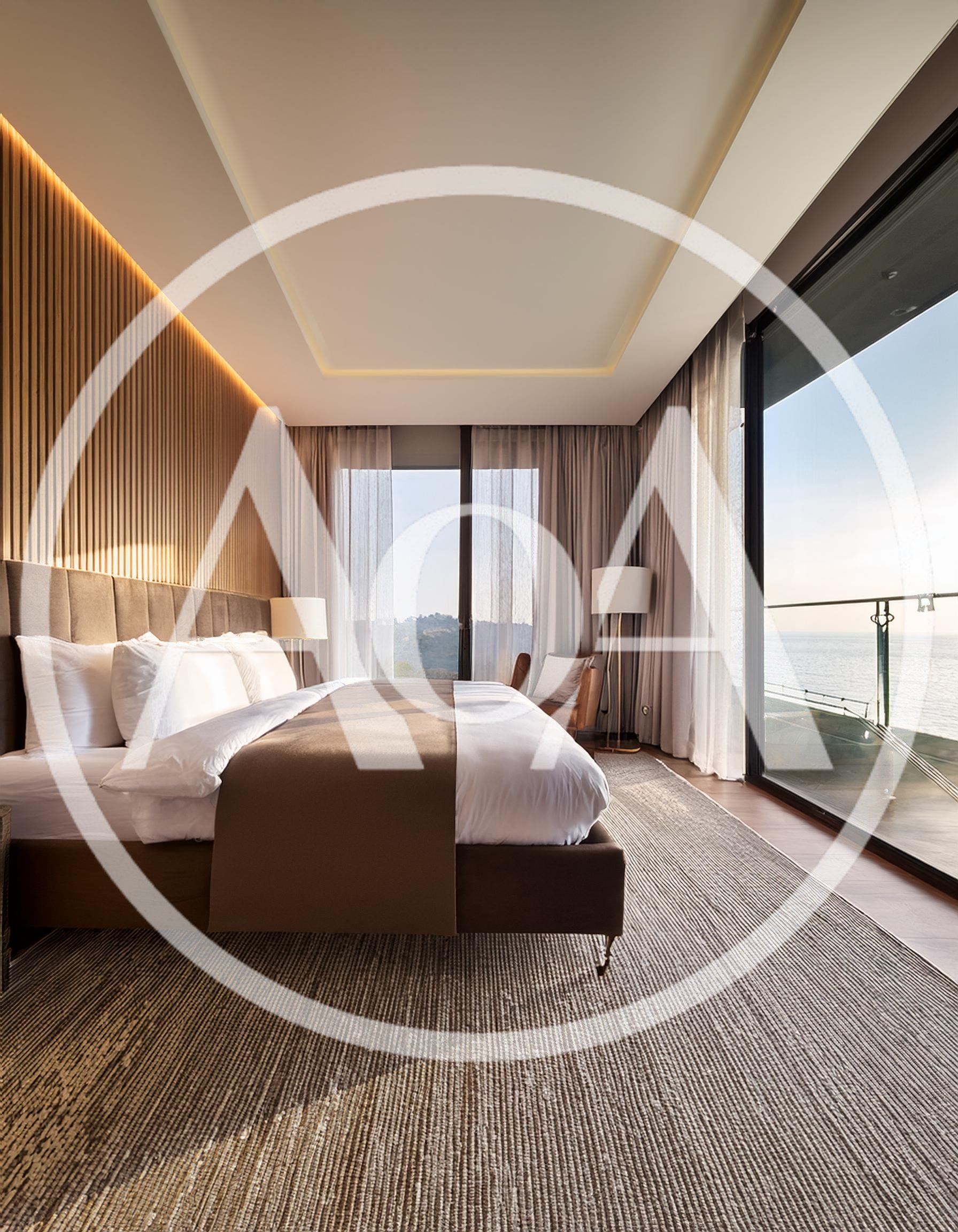 Modern Luxury Bedroom With Ocean View