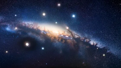 Stunning View Of The Milky Way Galaxy