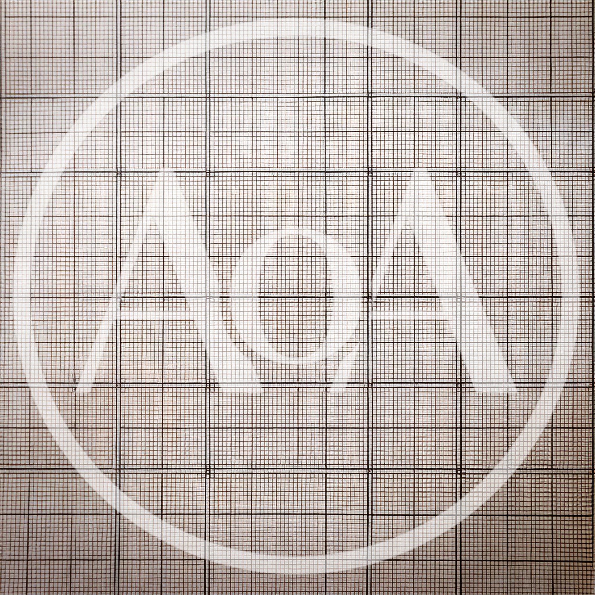 Close Up Of Graph Paper Grid Texture