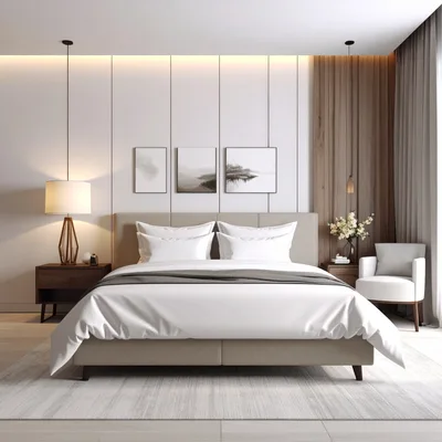 Modern Minimalist Bedroom Interior Design