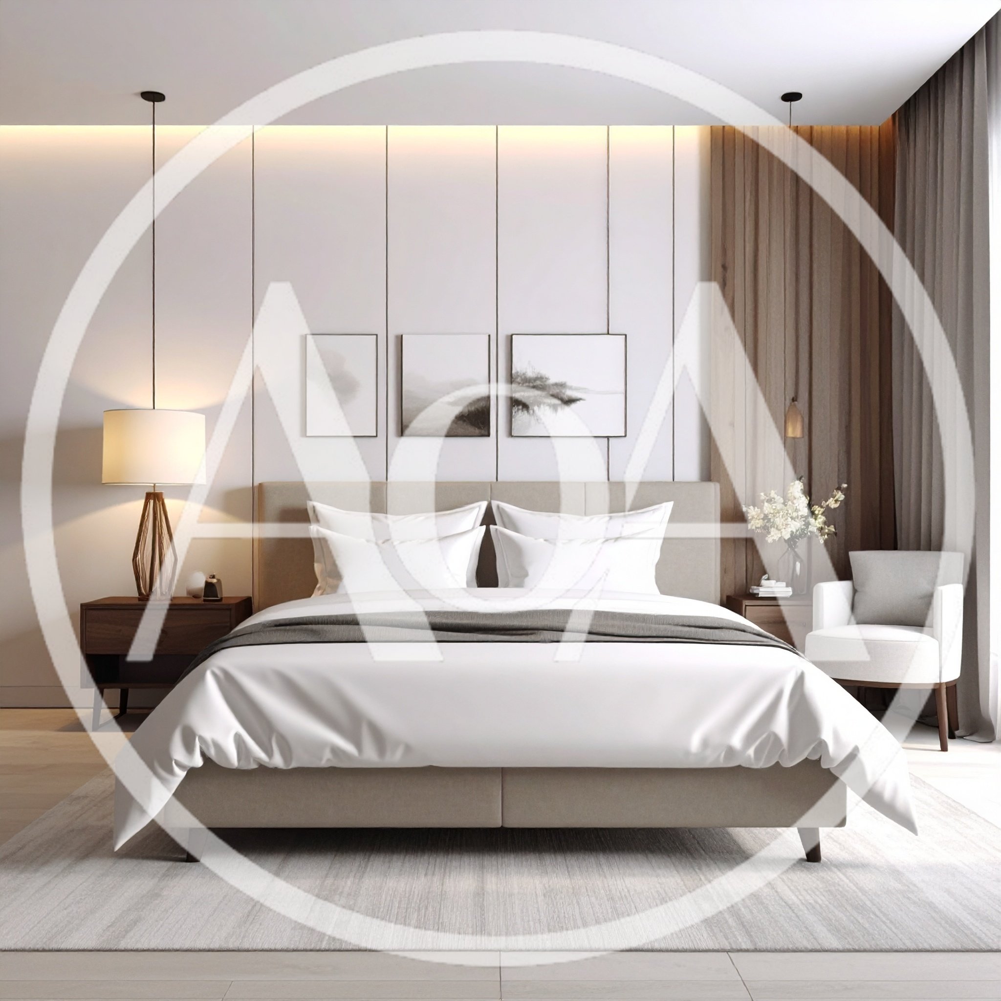Modern Minimalist Bedroom Interior Design