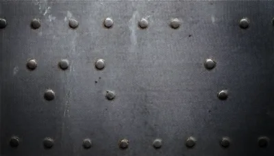Industrial Metal Plate With Rivets Texture