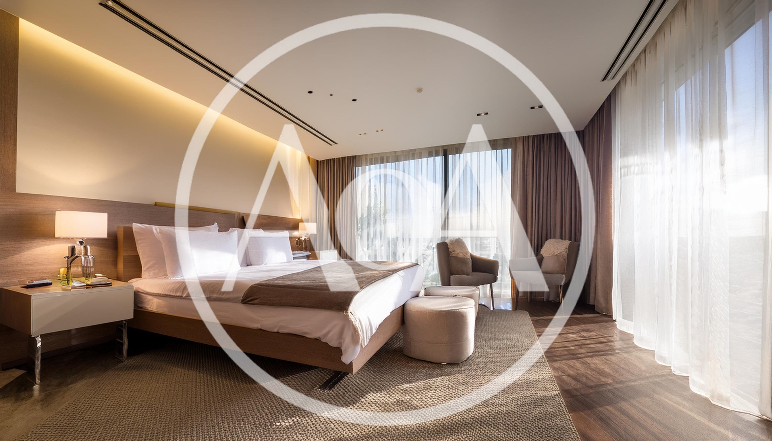 Modern Luxury Hotel Bedroom Interior