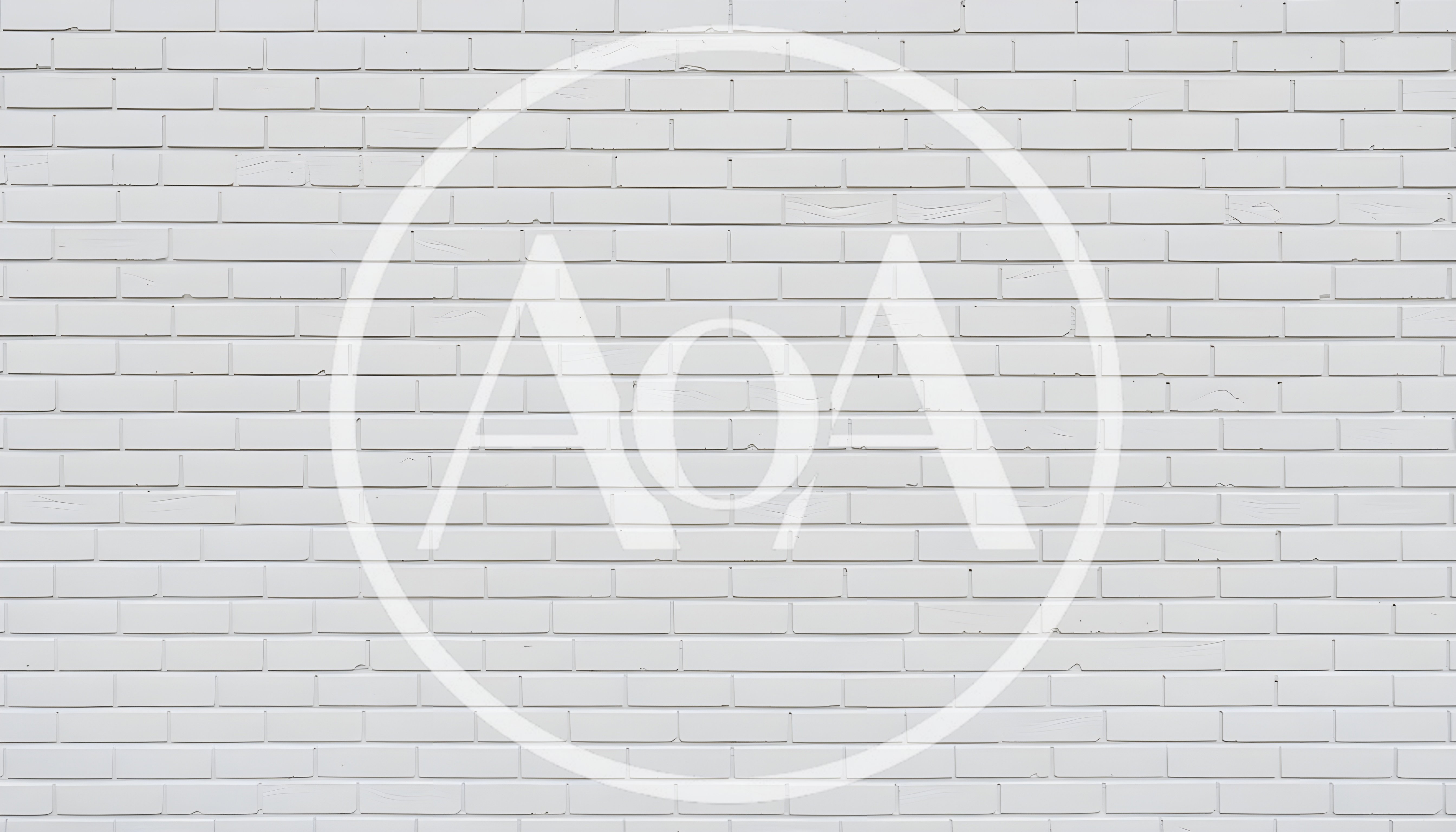 White Painted Brick Wall Texture Background