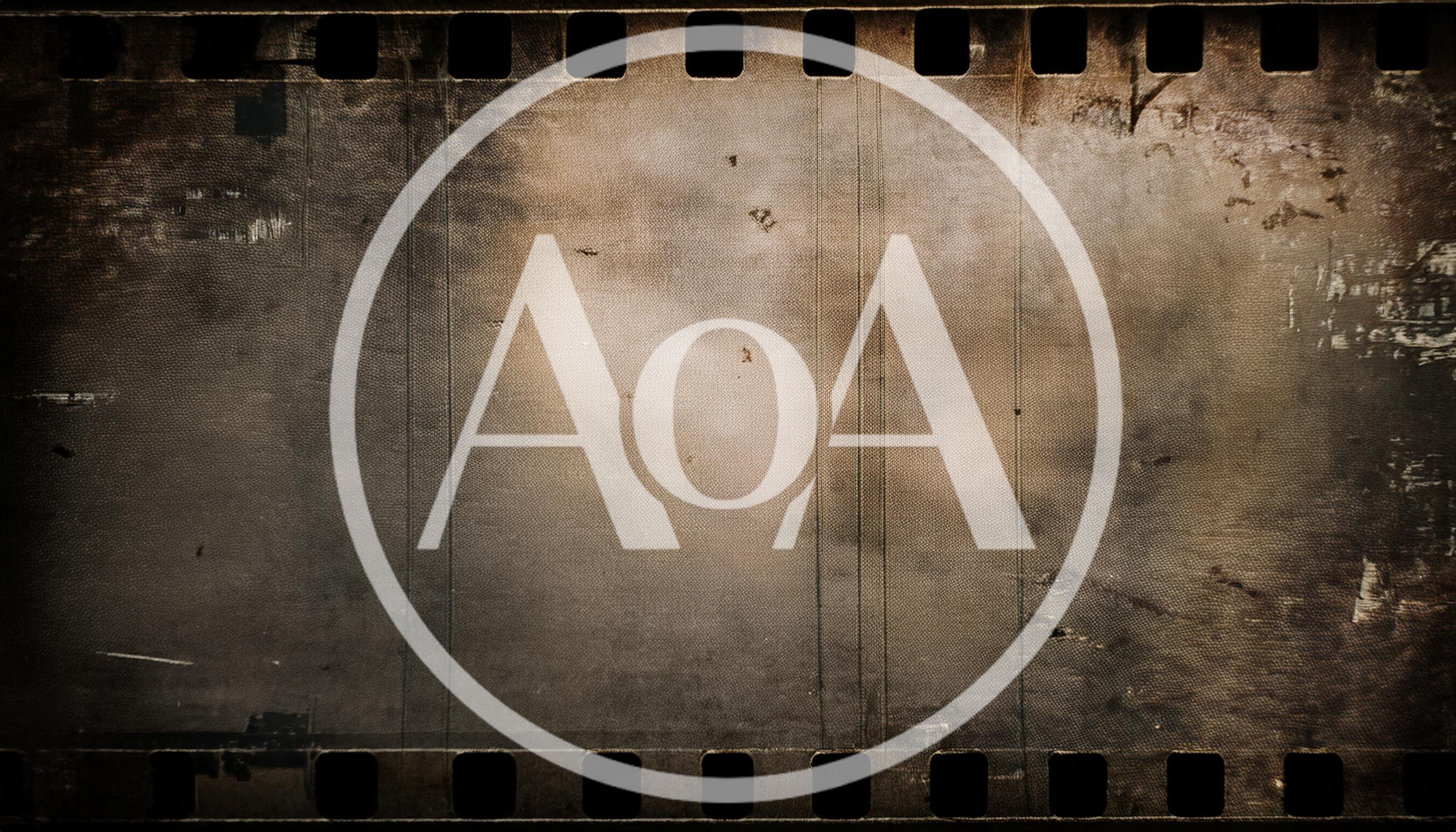 Vintage Distressed Film Strip Texture Background