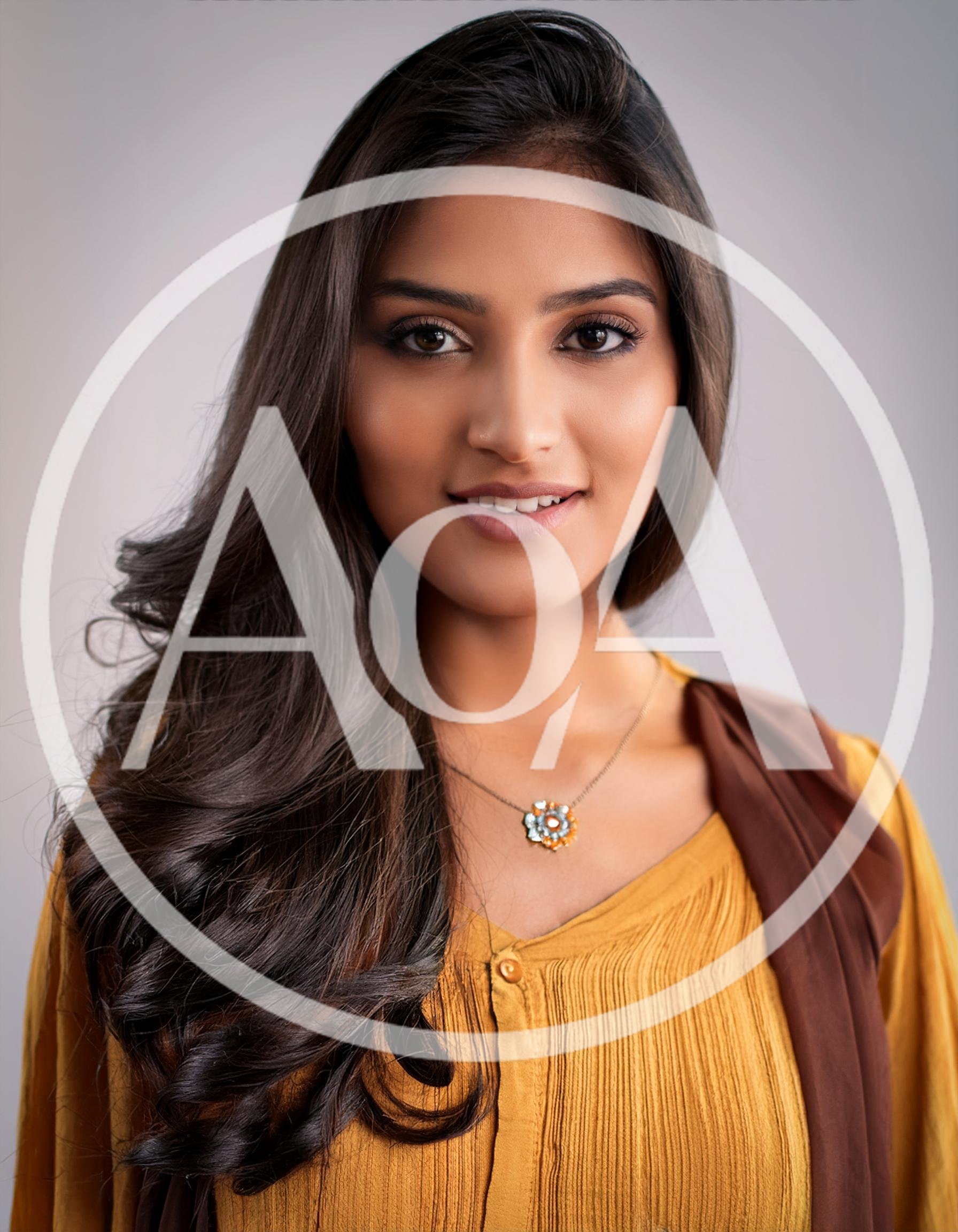 Portrait Of A Beautiful Young Indian Woman