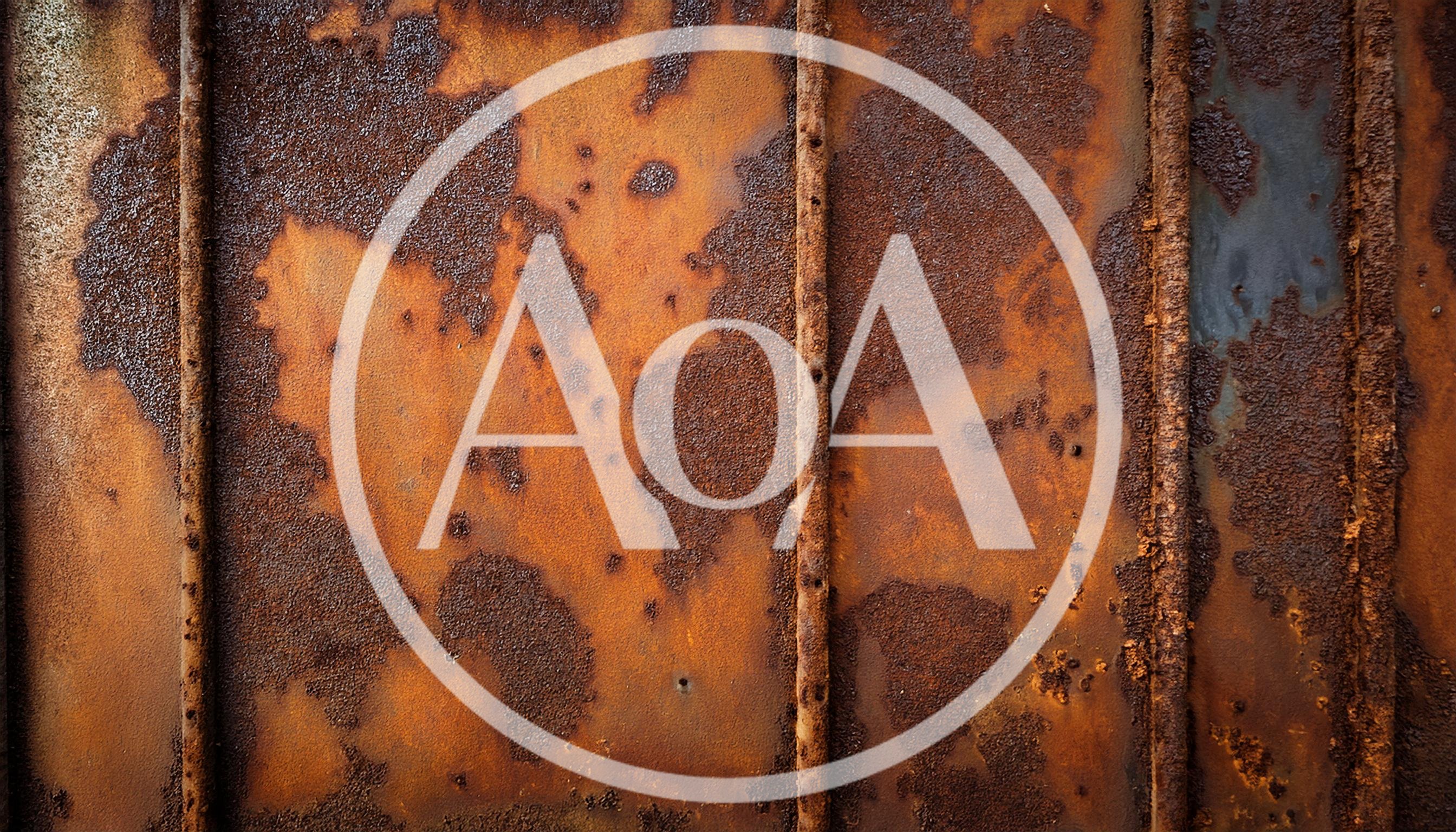 Weathered Corrugated Metal Surface With Heavy Rust Texture