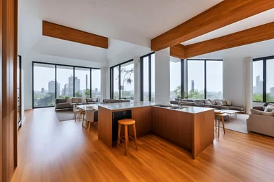 Modern Open Concept Apartment With Panoramic City Views