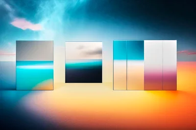 Abstract Geometric Structures In A Surreal Dreamscape
