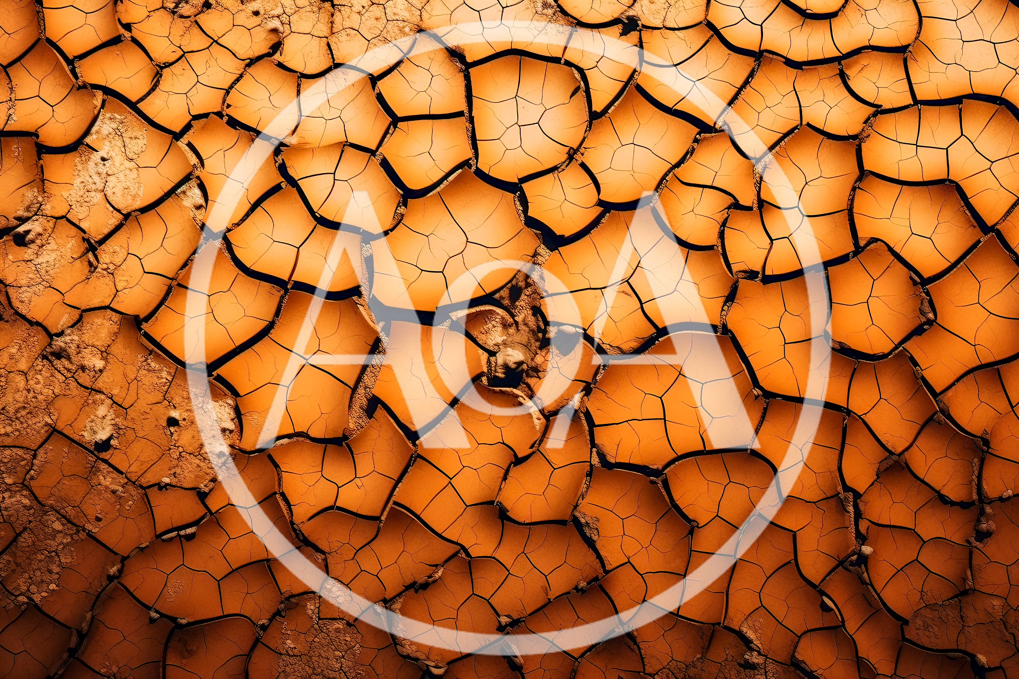 Cracked Dry Earth Texture Background